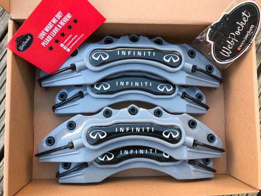 4pc Infiniti Brake Caliper Covers – High-Performance, Stylish Upgrade