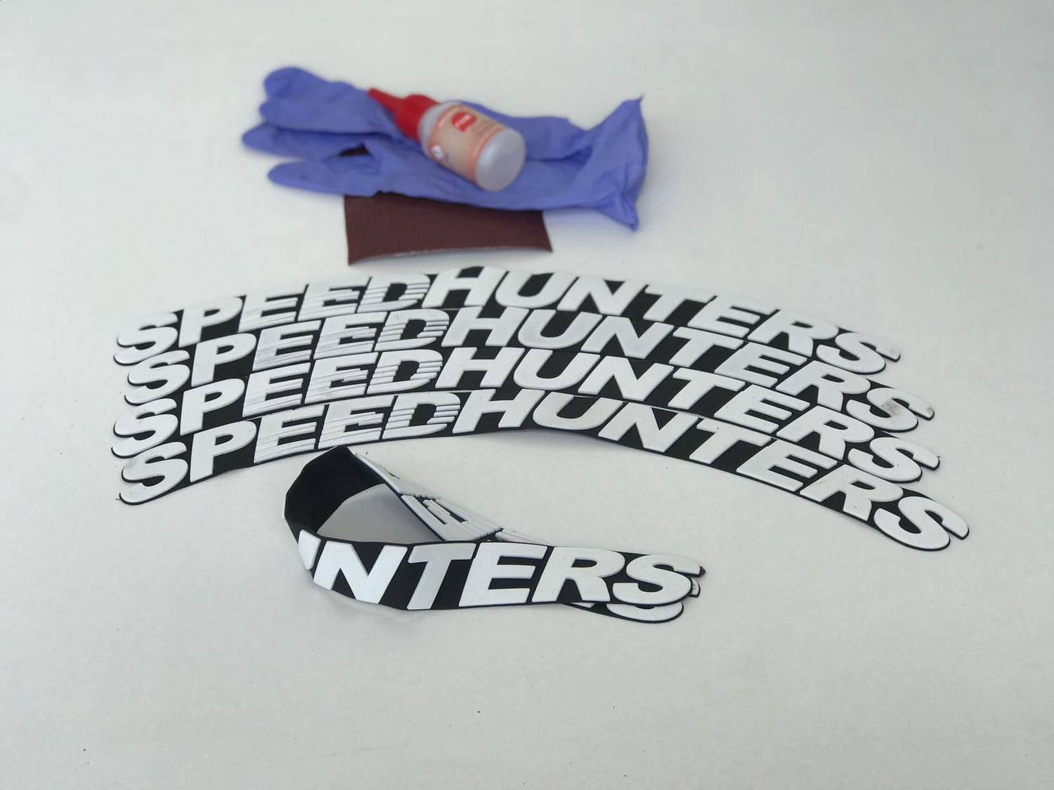 Permanent Tire Lettering Stickers Speedhunters 15''16''17'18'19'20 (8 DECAL Kit)