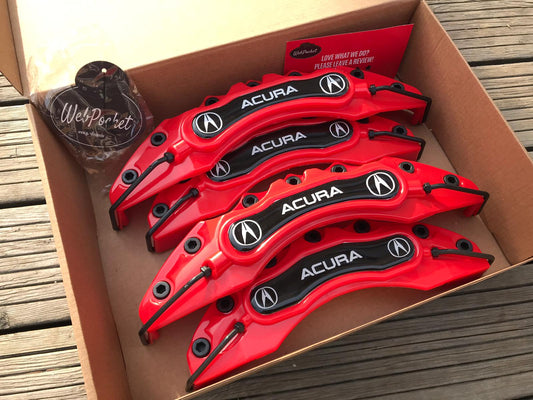 4 Pc for Acura Red Big Brake Caliper Covers / Acura Accesories