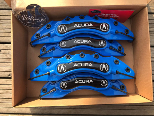 4 Pc for Acura Blue Big Brake Caliper Covers / Acura Accesories