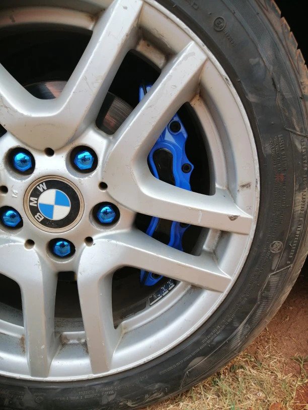 4pc Hyundai Brake Caliper Covers Blue/ Car Accessories