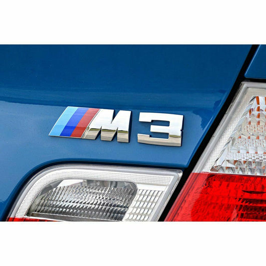BMW E36 E46 M3 TRUNK LID LETTER LOGO EMBLEM BADGE 51147893655